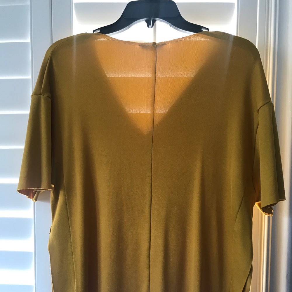 Zara Vneck top